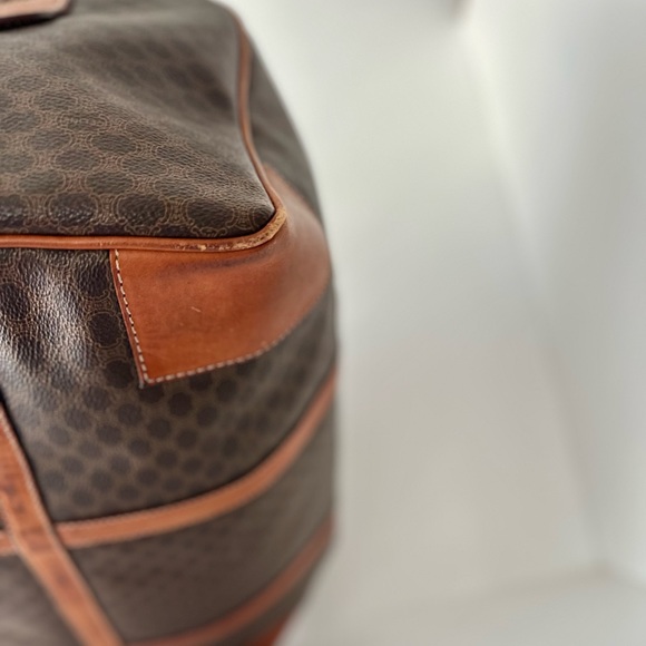 ✈️ Vintage Celine 50cm Med Monogram Luggage / Travel Bag Medium, Celine Keepall - Picture 16 of 16